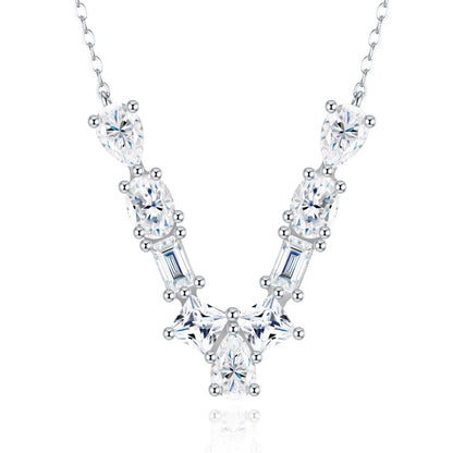Moissanite Letters Necklace - Luxury Christmas Gift For Women & Men
