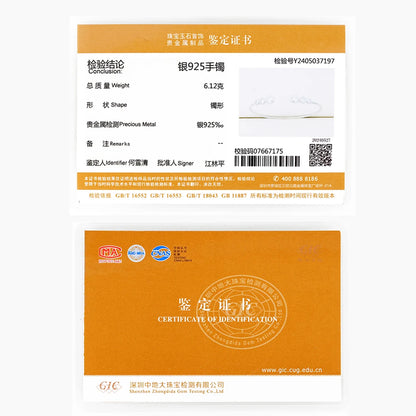 Adjustable Cuff Bracelet 2.4 Carat Moissanite Bracelet