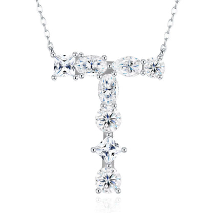 Moissanite Letters Necklace - Luxury Christmas Gift For Women & Men
