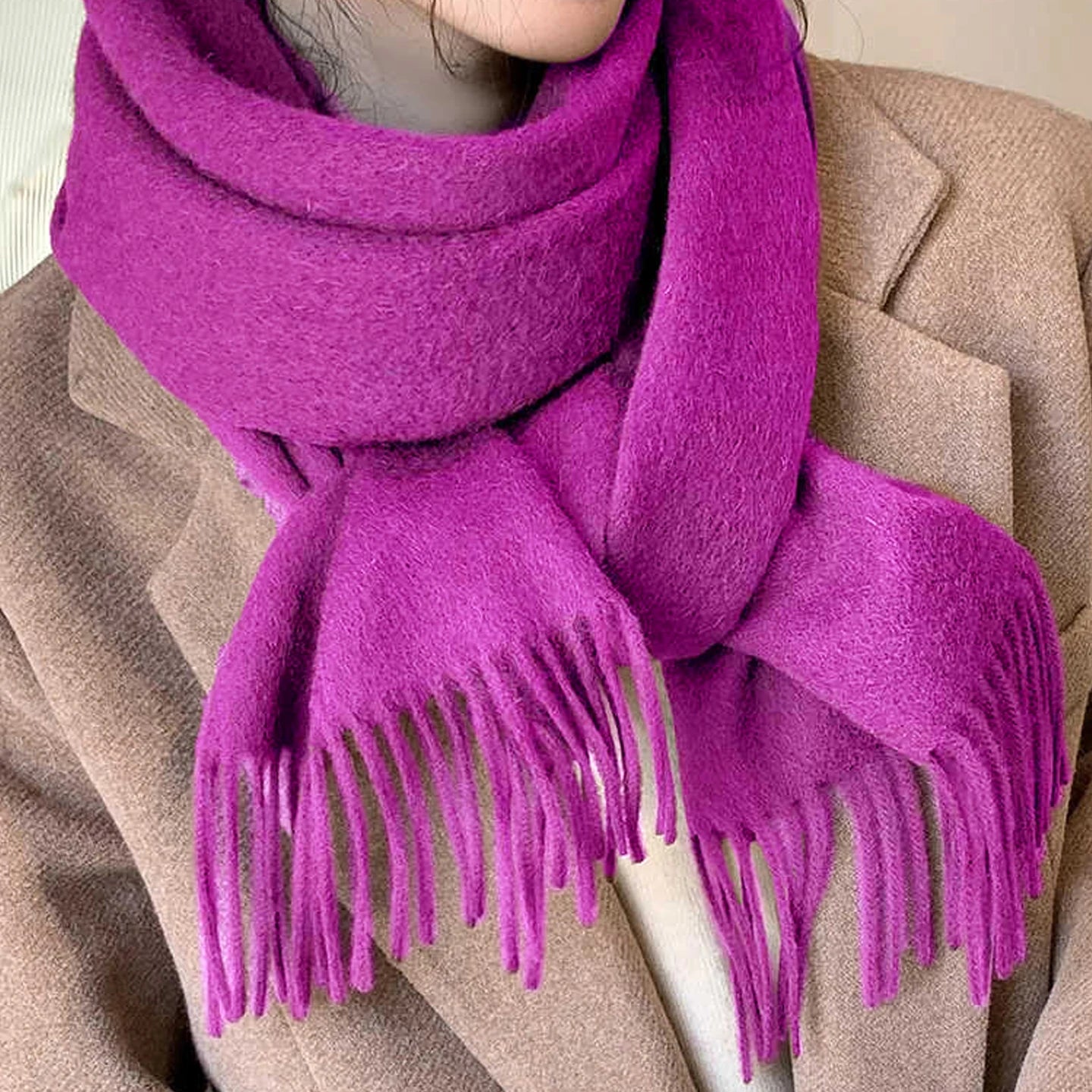 100% Wool scarf - Christmas Gift