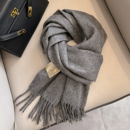100% Wool Scarf - Christmas Gift for Him