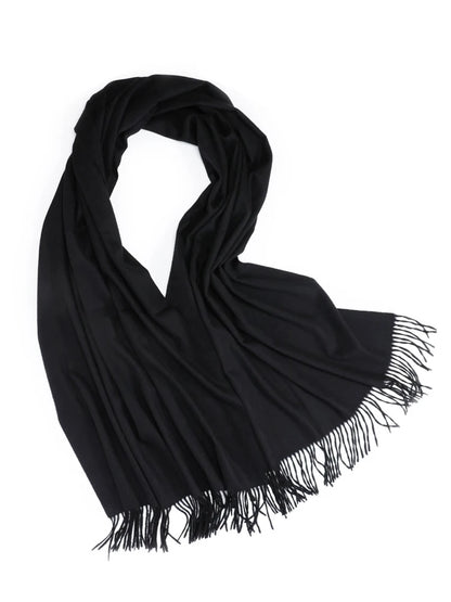 100% Wool Thick Scarf - Christmas Gift For Women & Men
