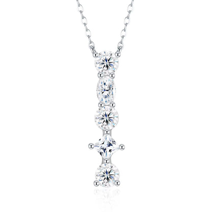 Moissanite Letters Necklace - Luxury Christmas Gift For Women & Men