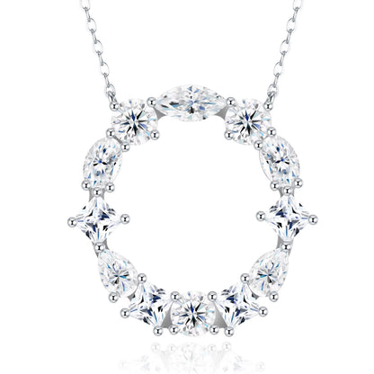 Moissanite Letters Necklace - Luxury Christmas Gift For Women & Men