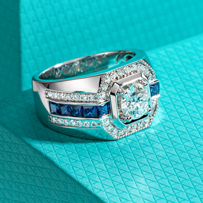 2.68ct Men's Moissanite Ring