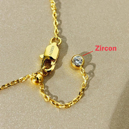 Solitaire Moissanite Bracelet - All Cuts / Christmas Gift for Her