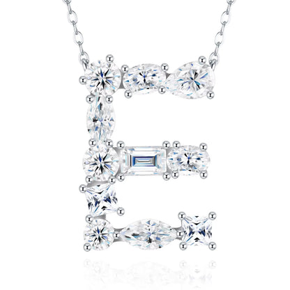 Moissanite Letters Necklace - Luxury Christmas Gift For Women & Men