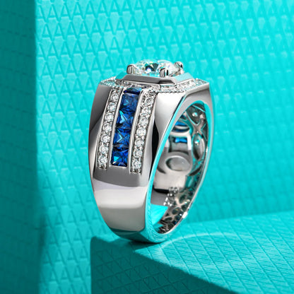 2.68ct Men's Moissanite Ring