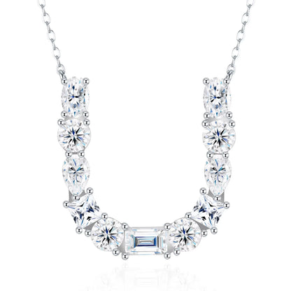 Moissanite Letters Necklace - Luxury Christmas Gift For Women & Men