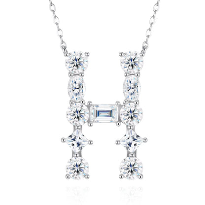 Moissanite Letters Necklace - Luxury Christmas Gift For Women & Men