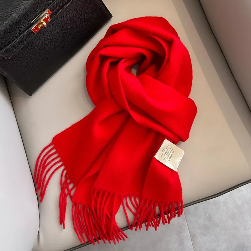100% Wool Scarf - Christmas Gift for Him